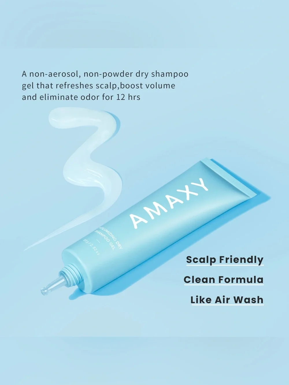 AMAXY LOS ANGELES volumizing dry shampoo gel (10 grams  .352 oz.).  Bnib